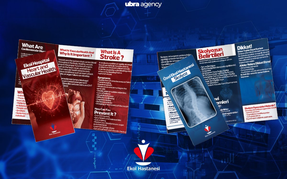 Ekol Hastanesi Broşür Tasarımı