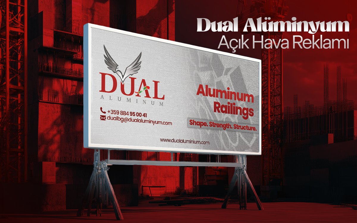 Dual Alüminyum A. Hava Reklamı